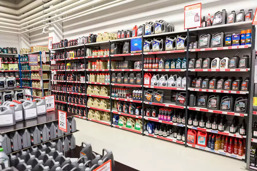 engine oil sold in a super market