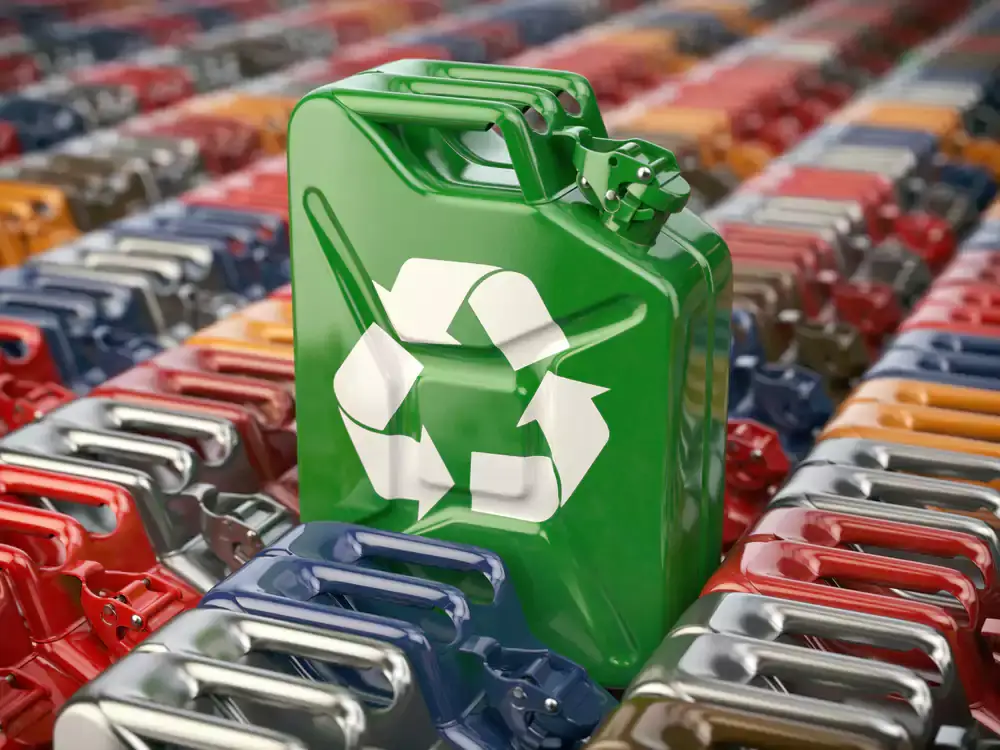 Waste oil recycling industry